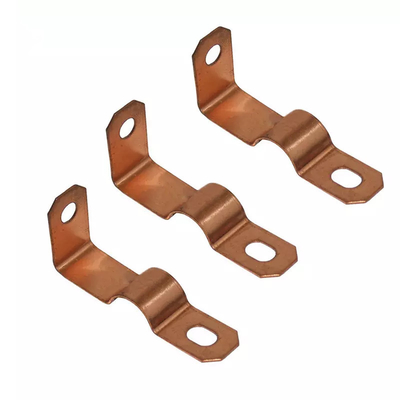 Flexibele Vernikkelde Vlakke Koperbusbar Jumper Powder Coated