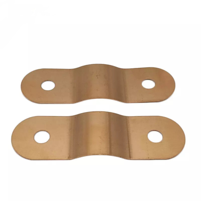 Flexibele Vernikkelde Vlakke Koperbusbar Jumper Powder Coated